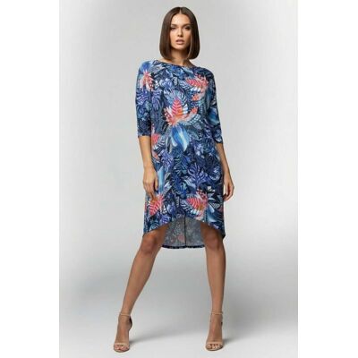 DIDI Easy Loose Dress 3/4 Sleeves In Azur Fusion Print Taille: 36 Robes Outlet Femme - Publicité DIDI Easy Loose Dress 3/4 Sleeves In Azur Fusion Print Taille: 36 Robes Outlet Femme - Publicité
