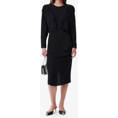 IRO Paris Nicoa Dress Black Taille: 40 Robes Outlet Femme Le Noir - Publicité IRO Paris Nicoa Dress Black Taille: 40 Robes Outlet Femme Le Noir - Publicité