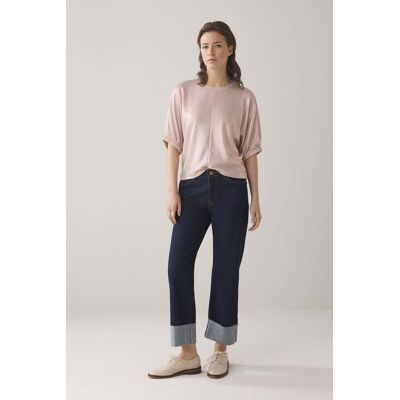 Summum Woman Batwing Boxy Top Metallic Sweat Fluid Rose Smoke Taille: S Chemisiers Outlet Femme Rose - Publicité Summum Woman Batwing Boxy Top Metallic Sweat Fluid Rose Smoke Taille: S Chemisiers Outlet Femme Rose - Publicité