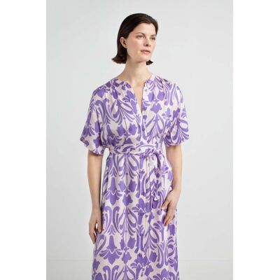 Josephine & Co Joelle Dress Purple Print Taille: 38 Robes Outlet Femme Mauve - Publicité Josephine & Co Joelle Dress Purple Print Taille: 38 Robes Outlet Femme Mauve - Publicité