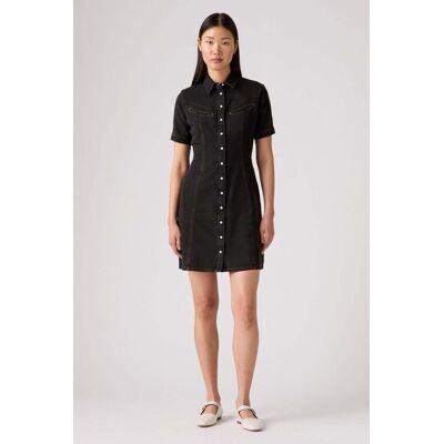 Levis Levi's Rinoa Denim Dress Taille: M Robes Mini Outlet Femme Bleu - Publicité Levis Levi's Rinoa Denim Dress Taille: M Robes Mini Outlet Femme Bleu - Publicité