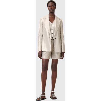 AllSaints Averie Blazer Silver Grey Taille: 8 Blazers Outlet Femme Gris - Publicité AllSaints Averie Blazer Silver Grey Taille: 8 Blazers Outlet Femme Gris - Publicité