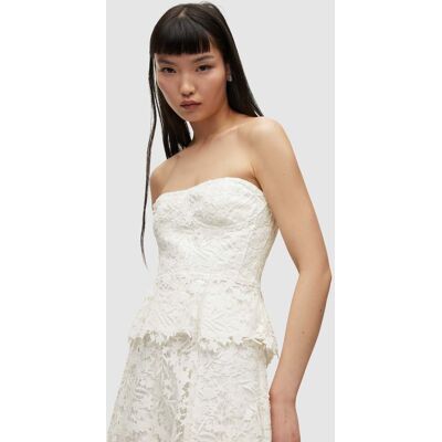 AllSaints Sienna Broderie Top Chalk White Taille: 8 Chemisiers Outlet Femme Blanche - Publicité AllSaints Sienna Broderie Top Chalk White Taille: 8 Chemisiers Outlet Femme Blanche - Publicité