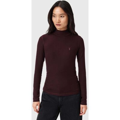 AllSaints Rina Ls Roll Neck Oxblood Red Taille: M Manches longues Outlet Femme Rouge - Publicité AllSaints Rina Ls Roll Neck Oxblood Red Taille: M Manches longues Outlet Femme Rouge - Publicité