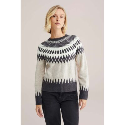 We Fashion Knitted Pullover Greige Taille: XS Pulls en Maille Outlet Femme - Publicité We Fashion Knitted Pullover Greige Taille: XS Pulls en Maille Outlet Femme - Publicité