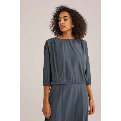 We Fashion Blouse Dark Grey Taille: XS Chemisiers Outlet Femme Gris - Publicité We Fashion Blouse Dark Grey Taille: XS Chemisiers Outlet Femme Gris - Publicité