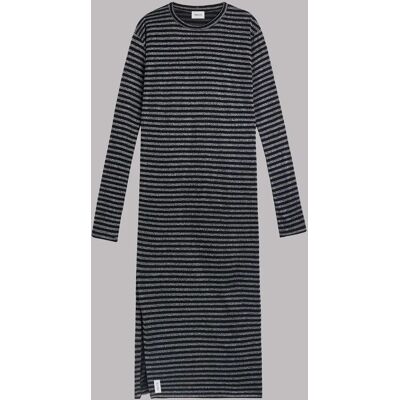 Mikuta The Striped Sparkly Longsleeve Dress Taille: XL Robes longues Outlet Femme - Publicité Mikuta The Striped Sparkly Longsleeve Dress Taille: XL Robes longues Outlet Femme - Publicité