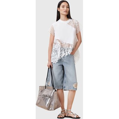 AllSaints Zala Crochet Top Ecru White Taille: S Chemisiers Outlet Femme Marron - Publicité AllSaints Zala Crochet Top Ecru White Taille: S Chemisiers Outlet Femme Marron - Publicité