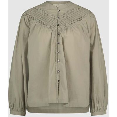 Circle of Trust Trixie Blouse Silver Sage Taille: S Chemises à boutons Outlet Femme Gris - Publicité Circle of Trust Trixie Blouse Silver Sage Taille: S Chemises à boutons Outlet Femme Gris - Publicité