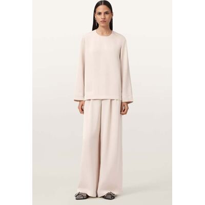AllSaints Leanne Top Antique White Taille: 8 Chemisiers Outlet Femme Blanche - Publicité AllSaints Leanne Top Antique White Taille: 8 Chemisiers Outlet Femme Blanche - Publicité