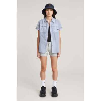 G-Star True Short Raw Edge Beached Faded Clifton Blue Taille: W29 Shorts de Sport Outlet Femme Bleu - Publicité G-Star True Short Raw Edge Beached Faded Clifton Blue Taille: W29 Shorts de Sport Outlet Femme Bleu - Publicité