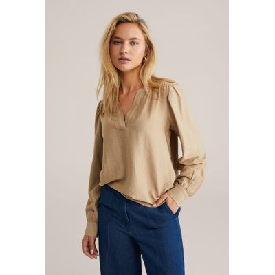 We Fashion Blouse Greige Taille: XS Chemisiers Outlet Femme - Publicité We Fashion Blouse Greige Taille: XS Chemisiers Outlet Femme - Publicité