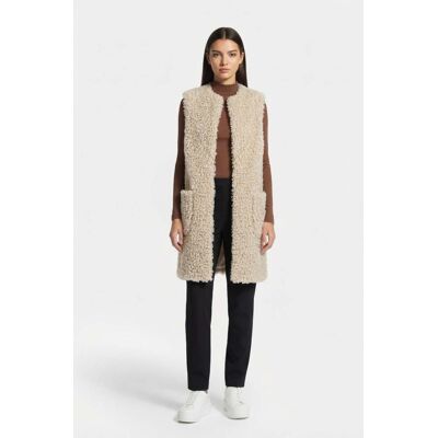 Knit-ted Knitted Lola Cardigan Oatmeal Taille: XXL Manteaux en fausse fourrure Outlet Femme - Publicité Knit-ted Knitted Lola Cardigan Oatmeal Taille: XXL Manteaux en fausse fourrure Outlet Femme - Publicité