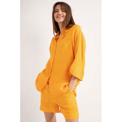 Josephine & Co Darlene Blouse Light Orange Taille: 34 Chemises à boutons Outlet Femme Orange - Publicité Josephine & Co Darlene Blouse Light Orange Taille: 34 Chemises à boutons Outlet Femme Orange - Publicité