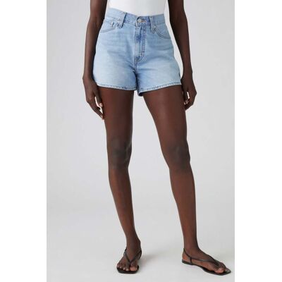 Levis Levi's 80's Mom Shorts Blue Taille: W24 Shorts de Sport Outlet Femme Bleu - Publicité Levis Levi's 80's Mom Shorts Blue Taille: W24 Shorts de Sport Outlet Femme Bleu - Publicité