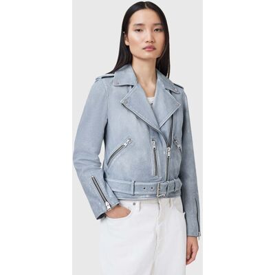 AllSaints Balfern Biker Pale Denim Blue Taille: 6 Vestes courtes Outlet Femme Bleu - Publicité AllSaints Balfern Biker Pale Denim Blue Taille: 6 Vestes courtes Outlet Femme Bleu - Publicité