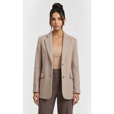 & Other Stories Nicole Blazer Beige Taille: 38 Blazers Outlet Femme Marron - Publicité & Other Stories Nicole Blazer Beige Taille: 38 Blazers Outlet Femme Marron - Publicité