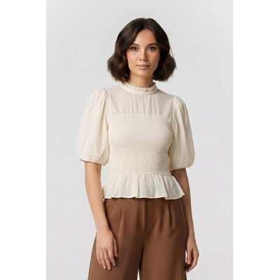 & Other Stories Mindy Blouse Speed White Taille: 44 Chemisiers Outlet Femme Blanche - Publicité & Other Stories Mindy Blouse Speed White Taille: 44 Chemisiers Outlet Femme Blanche - Publicité