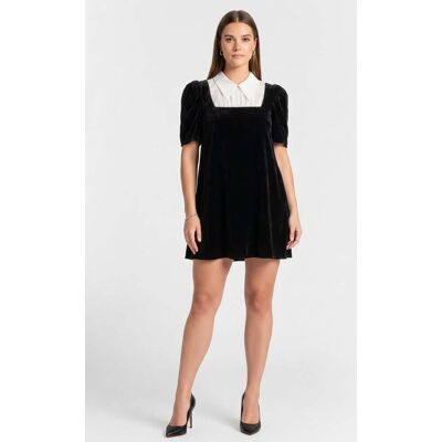 & Other Stories Astrid Velvet Dress Party Black Taille: 44 Robes Mini Outlet Femme Le Noir - Publicité & Other Stories Astrid Velvet Dress Party Black Taille: 44 Robes Mini Outlet Femme Le Noir - Publicité
