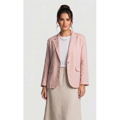 & Other Stories Ilona Linnen Blazer Orange Taille: 32 Blazers Outlet Femme Orange - Publicité & Other Stories Ilona Linnen Blazer Orange Taille: 32 Blazers Outlet Femme Orange - Publicité