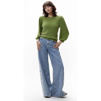 Catwalk Junkie Fuzzy Puff Sleeve Knit Grasshopper Taille: 34 Pulls en Maille Outlet Femme - Publicité Catwalk Junkie Fuzzy Puff Sleeve Knit Grasshopper Taille: 34 Pulls en Maille Outlet Femme - Publicité