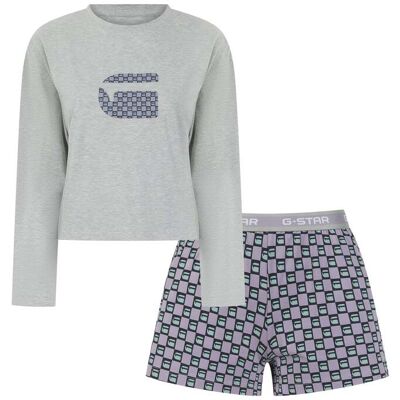 G-Star Gaia Loungewear Light Grey Marl/multi Taille: XXL Pyjamas Outlet Femme Gris - Publicité G-Star Gaia Loungewear Light Grey Marl/multi Taille: XXL Pyjamas Outlet Femme Gris - Publicité