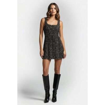 & Other Stories Rosali Tweed Dress Black Taille: 42 Robes Mini Outlet Femme Le Noir - Publicité & Other Stories Rosali Tweed Dress Black Taille: 42 Robes Mini Outlet Femme Le Noir - Publicité