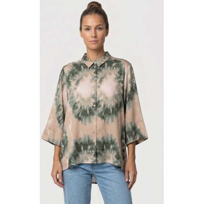 Summum Woman Blouse Tie Dye Print Multicolour Taille: 34 Chemises à boutons Outlet Femme - Publicité Summum Woman Blouse Tie Dye Print Multicolour Taille: 34 Chemises à boutons Outlet Femme - Publicité