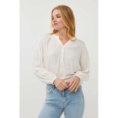 Esqualo Blouse R-neck Raglan Off White Taille: 42 Chemisiers Outlet Femme Blanche - Publicité Esqualo Blouse R-neck Raglan Off White Taille: 42 Chemisiers Outlet Femme Blanche - Publicité