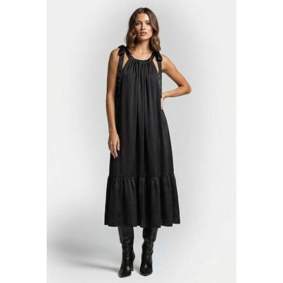 & Other Stories Michi Dress Black Taille: 44 Robes Outlet Femme Le Noir - Publicité & Other Stories Michi Dress Black Taille: 44 Robes Outlet Femme Le Noir - Publicité