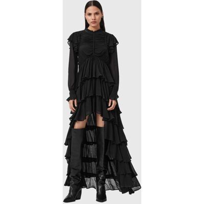 AllSaints Leila Ls Dress Black Taille: 4 Robes longues Outlet Femme Le Noir - Publicité AllSaints Leila Ls Dress Black Taille: 4 Robes longues Outlet Femme Le Noir - Publicité