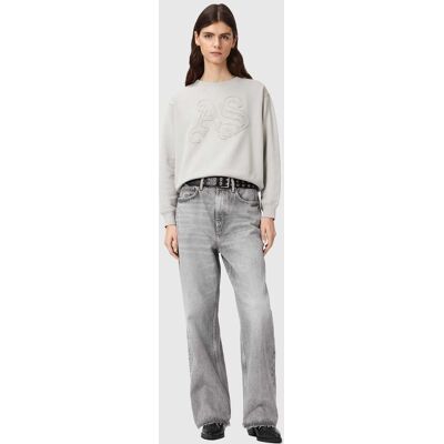 AllSaints Blake Jean Light Washed Grey Taille: W25 Évasés pantalons Outlet Femme Gris - Publicité AllSaints Blake Jean Light Washed Grey Taille: W25 Évasés pantalons Outlet Femme Gris - Publicité