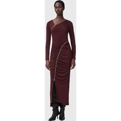 AllSaints Elsie Zipper Dress Oxblood Red Taille: 8 Robes longues Outlet Femme Rouge - Publicité AllSaints Elsie Zipper Dress Oxblood Red Taille: 8 Robes longues Outlet Femme Rouge - Publicité