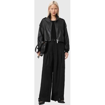 AllSaints Sherell Trouser Black Taille: 12 Évasés pantalons Outlet Femme Le Noir - Publicité AllSaints Sherell Trouser Black Taille: 12 Évasés pantalons Outlet Femme Le Noir - Publicité