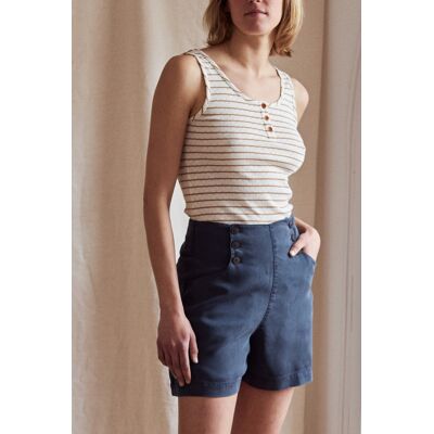 TWOTHIRDS Griffith Shorts Navy Taille: 34 Shorts de Sport Outlet Femme Bleu - Publicité TWOTHIRDS Griffith Shorts Navy Taille: 34 Shorts de Sport Outlet Femme Bleu - Publicité