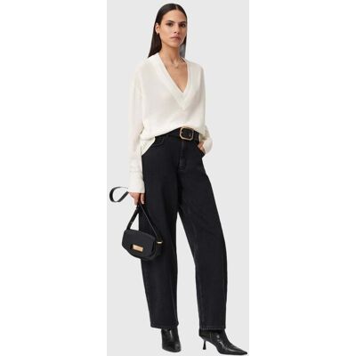 AllSaints Bern Panel V Neck Chalk White Taille: S Manches longues Outlet Femme Blanche - Publicité AllSaints Bern Panel V Neck Chalk White Taille: S Manches longues Outlet Femme Blanche - Publicité