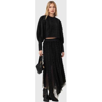 AllSaints Hart Emb Top Black Taille: 6 Chemisiers Outlet Femme Le Noir - Publicité AllSaints Hart Emb Top Black Taille: 6 Chemisiers Outlet Femme Le Noir - Publicité