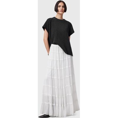 AllSaints Eva Maxi Skirt Chalk White Taille: 8 Jupes longues Outlet Femme Blanche - Publicité AllSaints Eva Maxi Skirt Chalk White Taille: 8 Jupes longues Outlet Femme Blanche - Publicité