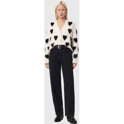 AllSaints Scatter Heart Cardi Chalk White/black Taille: S Cardigans Outlet Femme Blanche - Publicité AllSaints Scatter Heart Cardi Chalk White/black Taille: S Cardigans Outlet Femme Blanche - Publicité