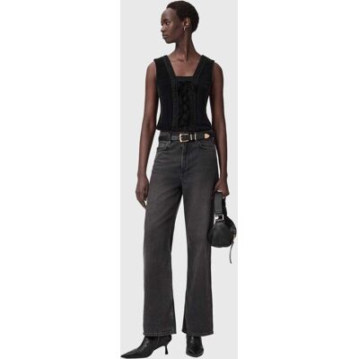 AllSaints Selin Velvet Vest Black Taille: 8 Tanktops Outlet Femme Le Noir - Publicité AllSaints Selin Velvet Vest Black Taille: 8 Tanktops Outlet Femme Le Noir - Publicité