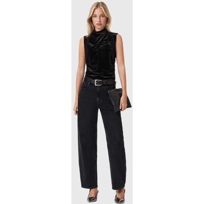 AllSaints Tia Velvet Ss Top Black Taille: 8 Tanktops Outlet Femme Le Noir - Publicité AllSaints Tia Velvet Ss Top Black Taille: 8 Tanktops Outlet Femme Le Noir - Publicité