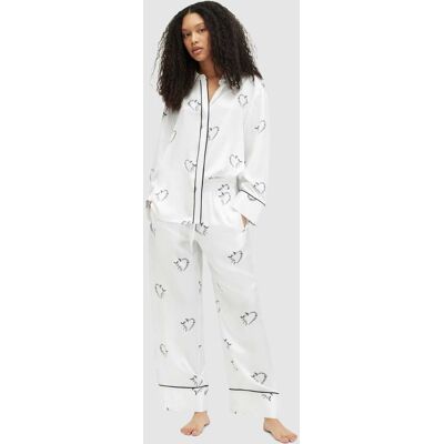 AllSaints Sofi Escalera Top Ecru White Taille: M Pyjamas Outlet Femme Marron - Publicité AllSaints Sofi Escalera Top Ecru White Taille: M Pyjamas Outlet Femme Marron - Publicité
