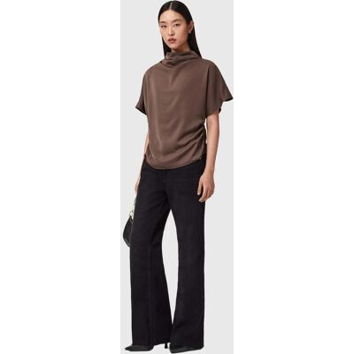 AllSaints Leslie Top Pot Brown Taille: 8 Chemisiers Outlet Femme Marron - Publicité AllSaints Leslie Top Pot Brown Taille: 8 Chemisiers Outlet Femme Marron - Publicité