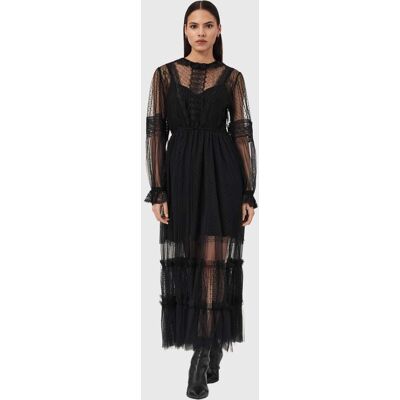 AllSaints Nita Ls Dress Black Taille: 2 Robes longues Outlet Femme Le Noir - Publicité AllSaints Nita Ls Dress Black Taille: 2 Robes longues Outlet Femme Le Noir - Publicité