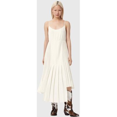 AllSaints Lucille Dress Chalk White Taille: S Robes longues Outlet Femme Blanche - Publicité AllSaints Lucille Dress Chalk White Taille: S Robes longues Outlet Femme Blanche - Publicité