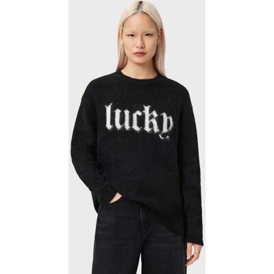 AllSaints Lucky Jumper Black Taille: M Pulls en Maille Outlet Femme Le Noir - Publicité AllSaints Lucky Jumper Black Taille: M Pulls en Maille Outlet Femme Le Noir - Publicité