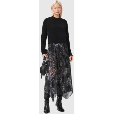 AllSaints Donatella Dress Ripple Gold Black Taille: M Robes Outlet Femme Le Noir - Publicité AllSaints Donatella Dress Ripple Gold Black Taille: M Robes Outlet Femme Le Noir - Publicité