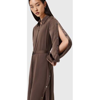 AllSaints Lexi Dress Pot Brown Taille: 6 Robes Outlet Femme Marron - Publicité AllSaints Lexi Dress Pot Brown Taille: 6 Robes Outlet Femme Marron - Publicité