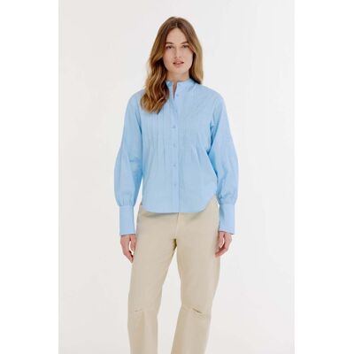 Josephine & Co Bellamy Blouse Light Blue Taille: 44 Chemises à boutons Outlet Femme Bleu - Publicité Josephine & Co Bellamy Blouse Light Blue Taille: 44 Chemises à boutons Outlet Femme Bleu - Publicité