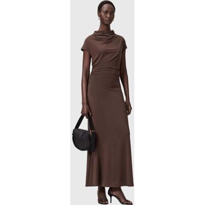 AllSaints Selena Dress Bitter Brown Taille: 6 Robes longues Outlet Femme Marron - Publicité AllSaints Selena Dress Bitter Brown Taille: 6 Robes longues Outlet Femme Marron - Publicité